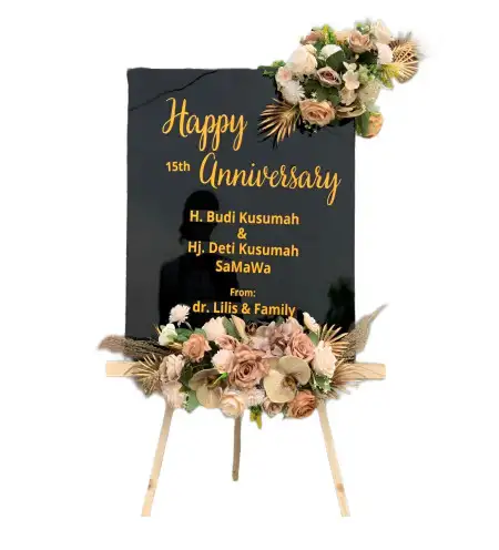 Papan Bunga Akrilik Drunten Kulon